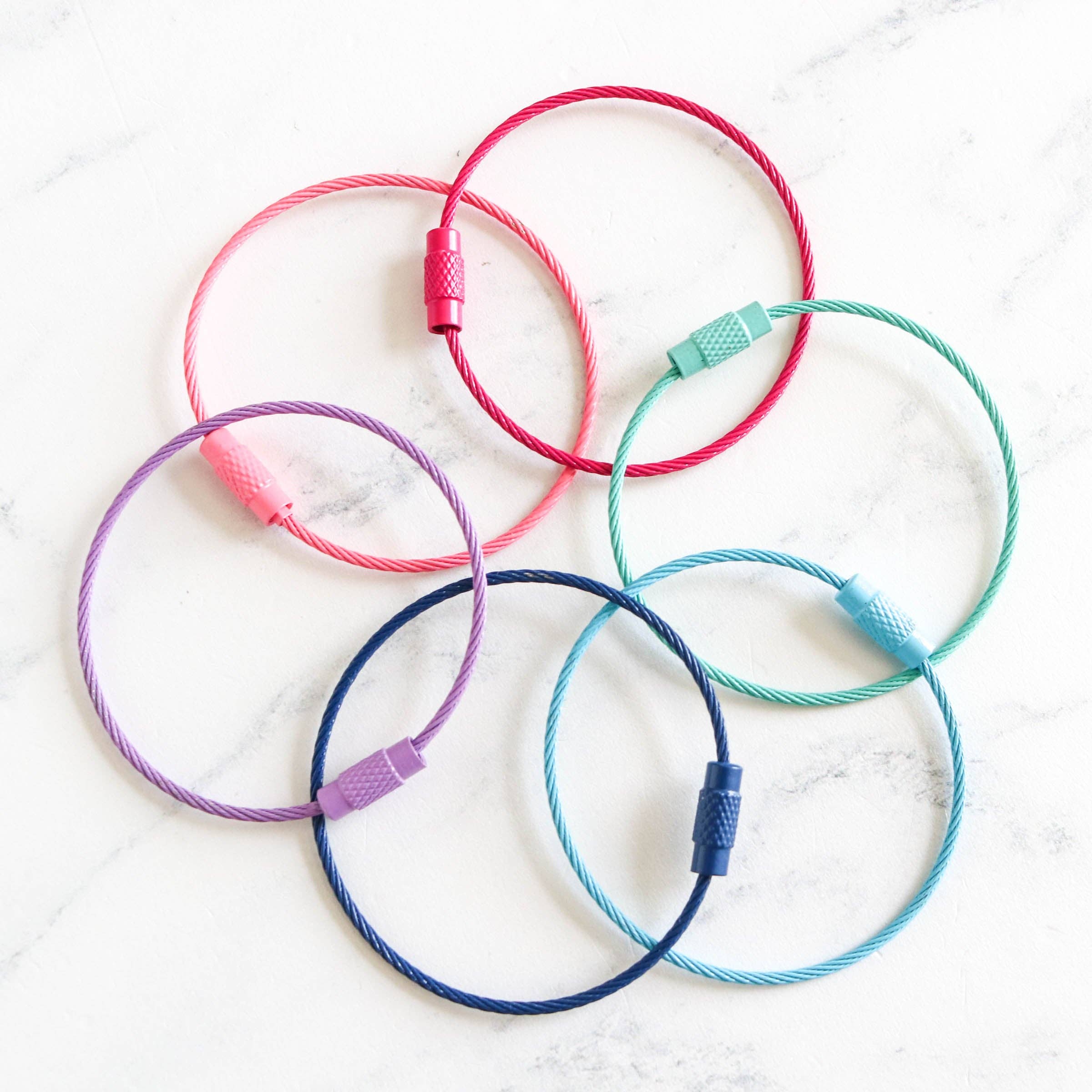 Floss Rings Twist Lock Floss Bobbin Thread Rings - The Artful Needleworker | Orenco ...