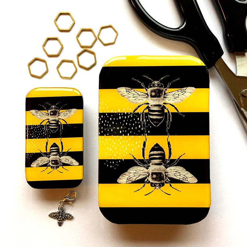 Bee Tin, Bee Notions Tin NEEDLE CASE NEEDLE ORGANIZER-Small