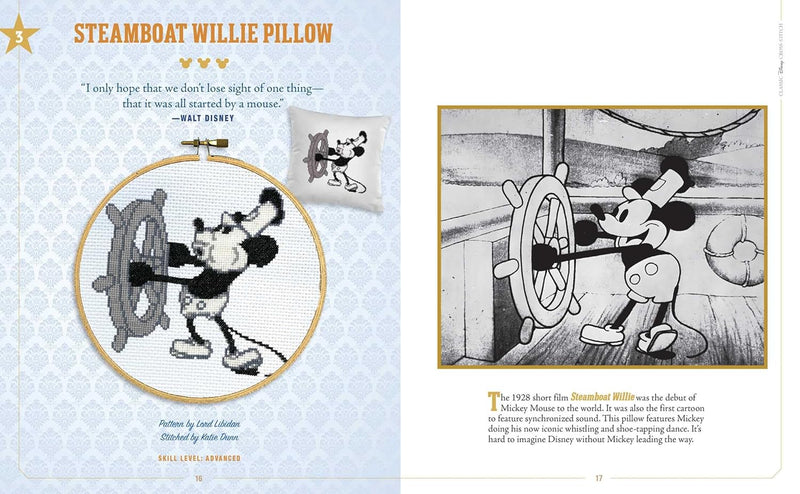 Classic Disney Cross-Stitch By Editors of Thunder Bay Press