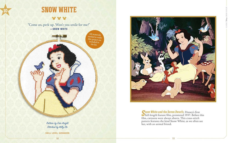 Classic Disney Cross-Stitch By Editors of Thunder Bay Press