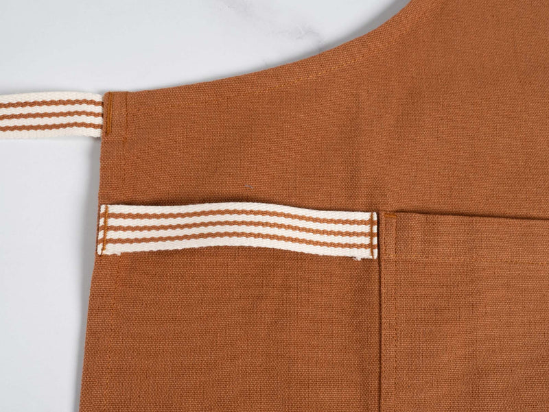KAF Home Rooted Sustainable Chef's Apron - 32 X 30-Canyon
