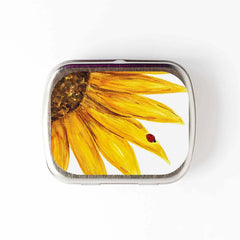 Sunflower NEEDLE CASE NEEDLE or STITCH MARKER STORAGE - ORGANIZER