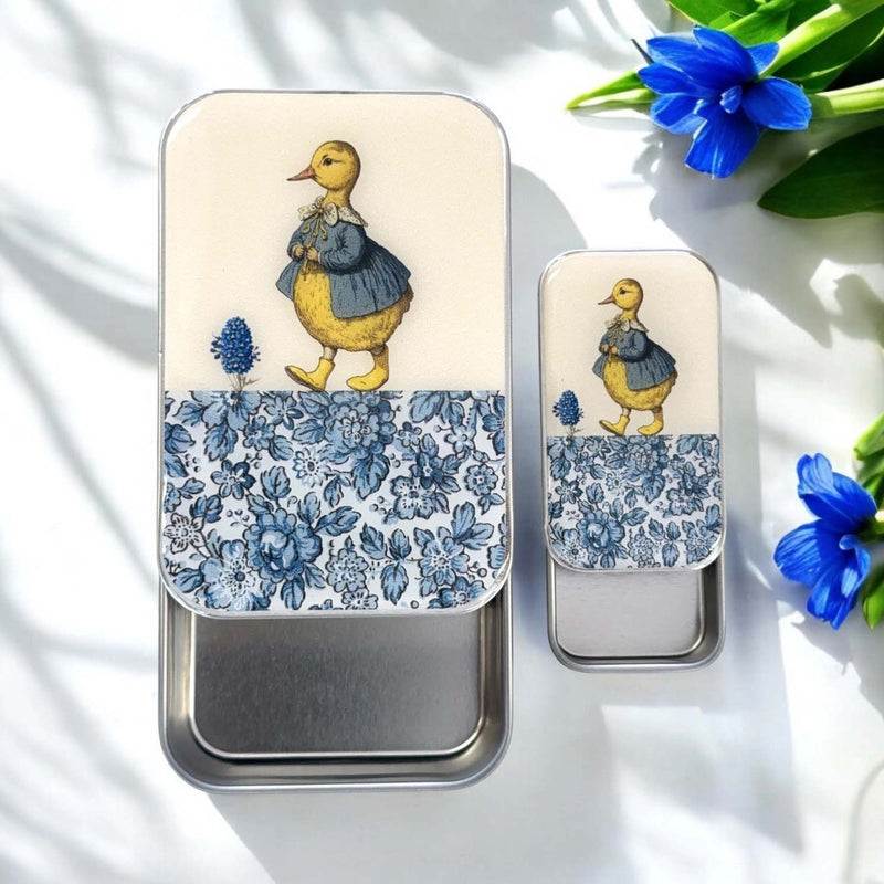 DUCK and FLOWER NEEDLE CASE NEEDLE ORGANIZER-Small