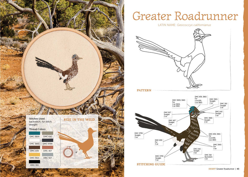 The Field Guide to Embroidery: 52 North American Animal and Plant Designs for Nature Lovers (Beginner-Friendly, Step-by-Step Wildlife Patterns with ... Manatees, Bears, Moose, Flowers, and More By Jessica Kemper