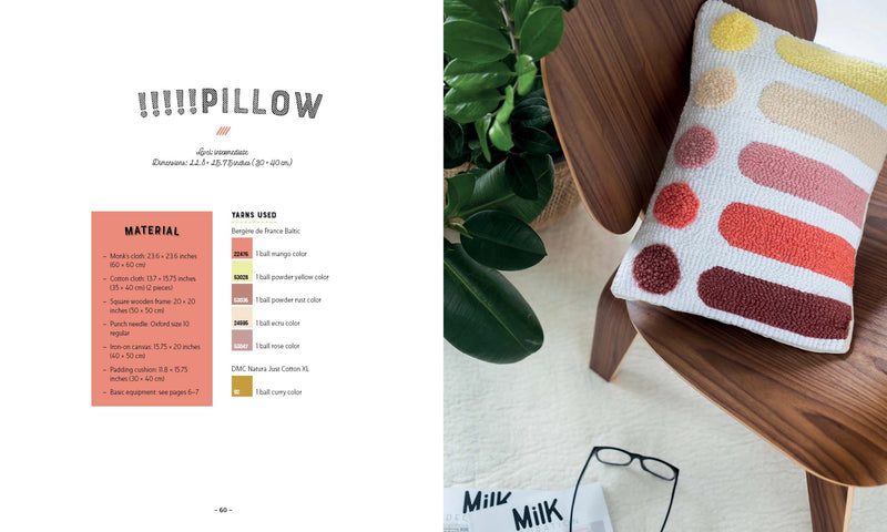 Punch Needle Extravaganza! 27 Projects To Create By Laetitia Dalbies