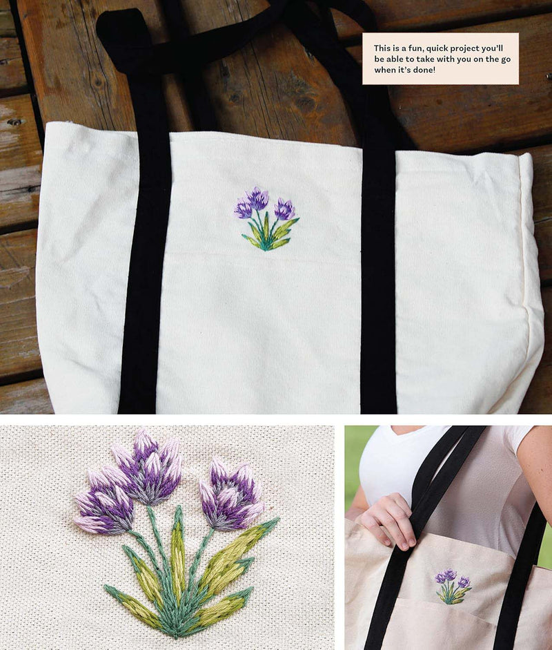 Beginner's Guide to Embroidery and Needle Painting: Create Your Own Nature-Inspired Designs with 18 Projects (Landauer) Learn How to Design Thread Painting Patterns from Photos Step-by-Step by Sarah Godfrey