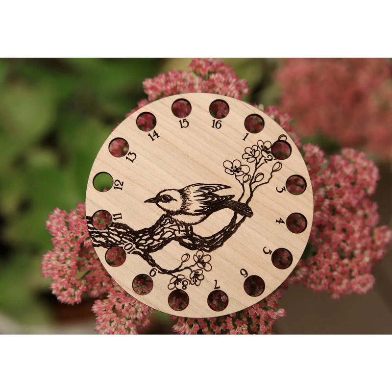 Cherry Blossom Branch Floss Thread Storage Holder From Sunrise Grove
