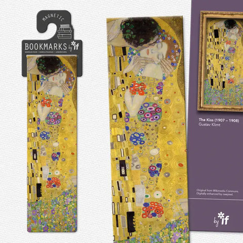 Klimt's The Kiss Magnetic Classic Bookmark By If USA