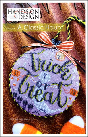 A Classic Haunt-Trick or Treat by Hands on Design Counted Cross Stitch Pattern