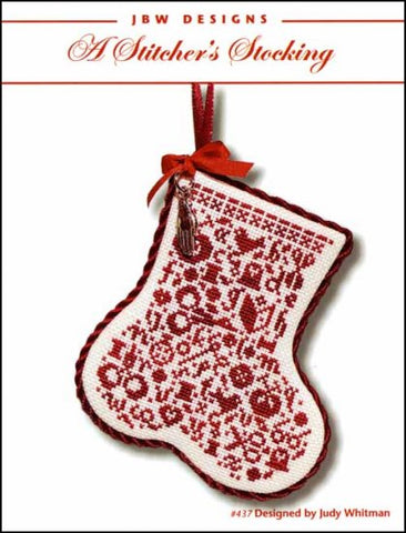 A Stitcher's Stocking by JBW Designs Counted Cross Stitch Pattern