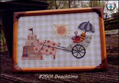 Beachtime by Thistles Counted Cross Stitch Pattern