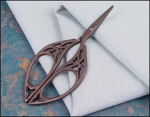 Bronze Butterfly Embroidery Scissors