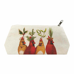 Holiday Party Birds Canvas Medium Organizer Bag by Contemporary Artist Vicki Sawyer from PPD