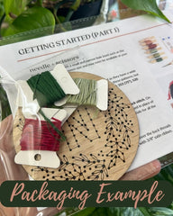 SET OF 5 HOLIDAY ORNAMENTS EMBROIDERY KIT By HNB House Embroidery