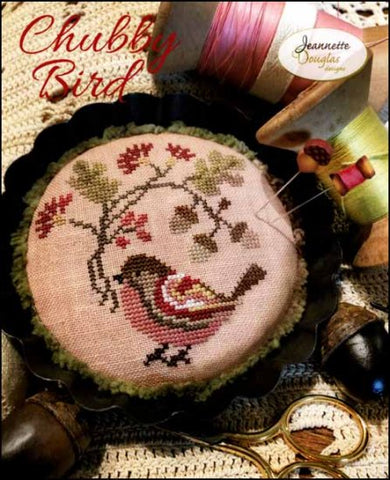Chubby Bird By Jeanette Douglas Designs Counted Cross Stitch Pattern