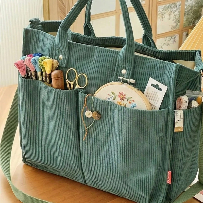Corduroy Tote Bags By Kate Tuesday Jewelry