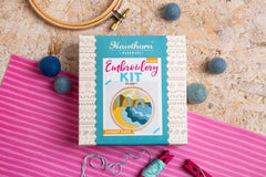 Dorset Days Mini Embroidery Kit  Complete Craft Kit For Beginners From Hawthorn Handmade