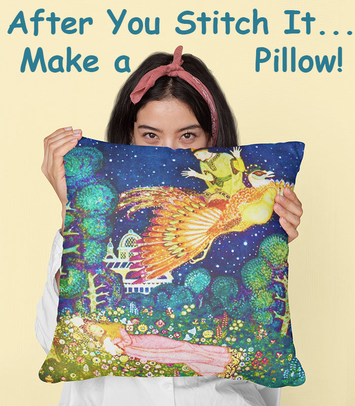 Firebird Princess The Firebird and Princess Inspired by Edmund Dulac | Orenco Originals LLC