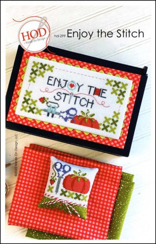 Enjoy The Stitch by Hands on Design Counted Cross Stitch Pattern