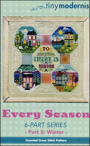 Every Season Part 5-Winter By The Tiny Modernist Counted Cross Stitch Pattern