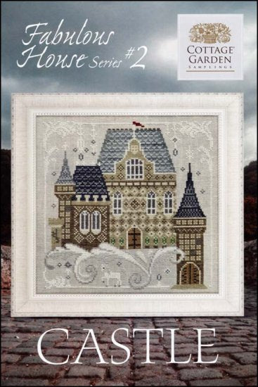 Fabulous House Series Part 2: The Castle by Cottage Garden Samplings Counted Cross Stitch Pattern