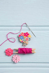 Flower Posy Magnetic Needle Minder From Hawthorn Handmade