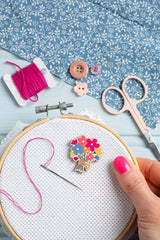 Flower Posy Magnetic Needle Minder From Hawthorn Handmade