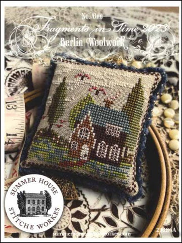 Fragments in Time Berlin Woolwork 2023 Part 1 By Summer House Stitche Workes Counted Cross Stitch Pattern