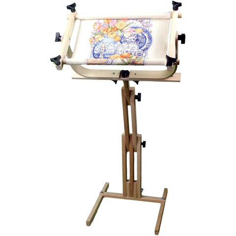 Frank A. Edmunds Stitcher's Wonder! Floor Stand Scroll Frame