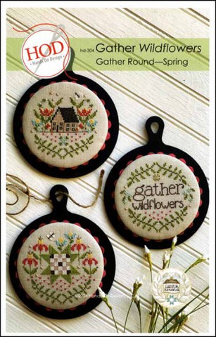 Gather Wildflowers by Hands on Design Counted Cross Stitch Pattern