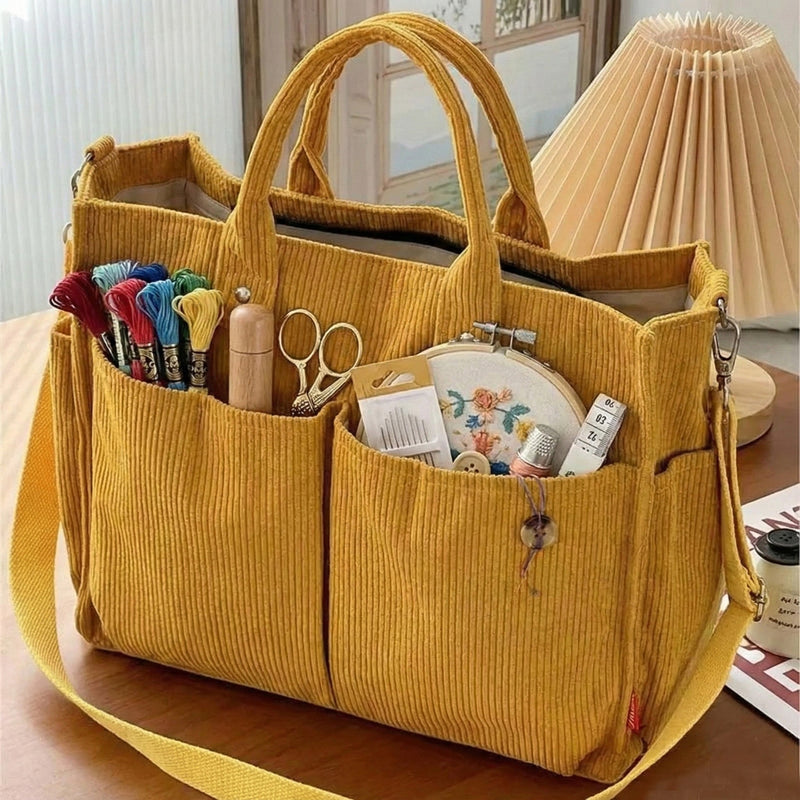 Corduroy Tote Bags By Kate Tuesday Jewelry