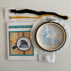 Here Comes the Sun Embroidery Kit By Stitches By Tiff