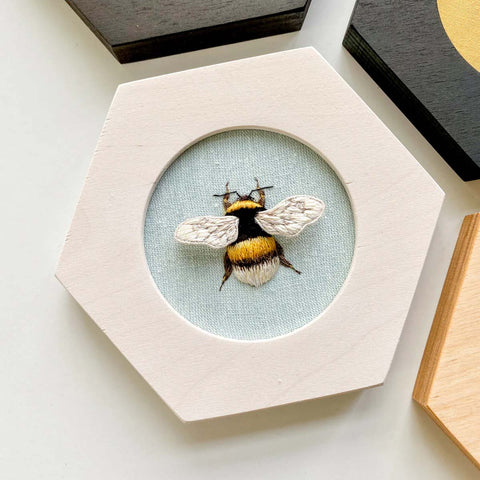 Hexagon Embroidery Hoop Frame For 4