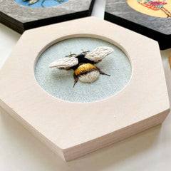 Hexagon Embroidery Hoop Frame For 4" Hoop From Modern Hoopla