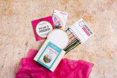 Highland Hike Mini Embroidery Kit  Complete Craft Kit For Beginners From Hawthorn Handmade