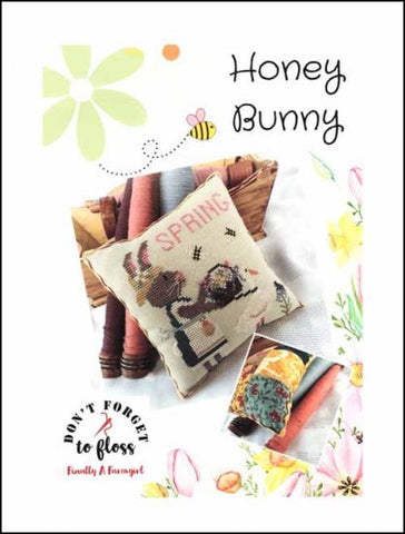 Honey Bunny by Finally a Farmgirl Counted Cross Stitch Pattern