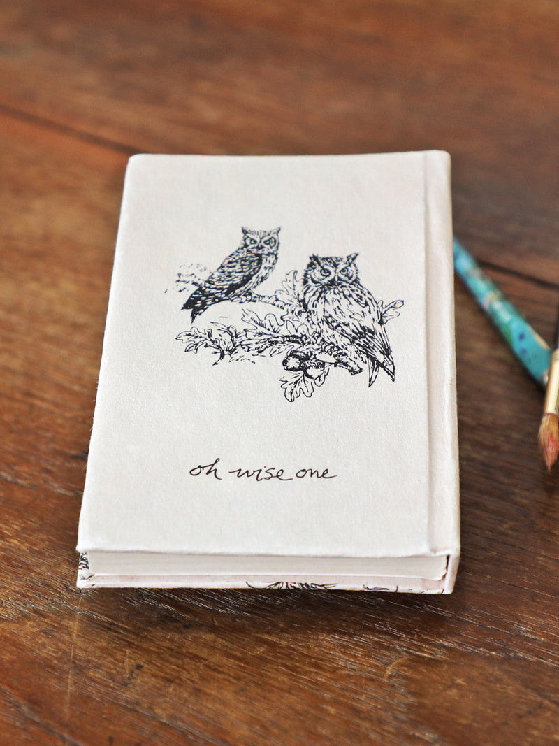 Owl in the Woods Journal From April Cornell