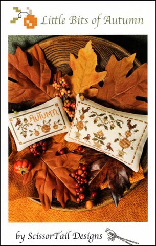 Little Bits of Autumn By Scissor Tail Designs Counted Cross Stitch Pattern