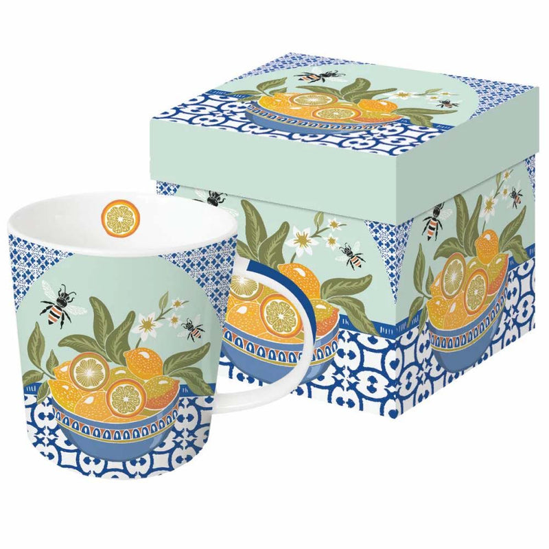 Malaga Gift-Boxed Mug by Contemporary Artist Kate Heiss from PPD