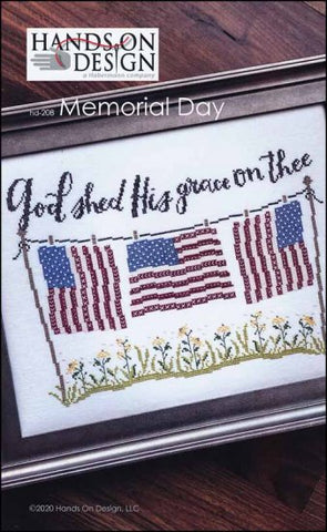 Memorial Day  by Hands on Design Counted Cross Stitch Pattern