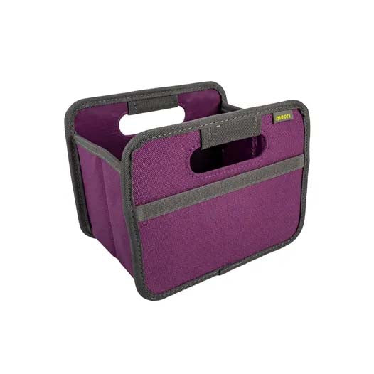 Mini Foldable Storage Box Cube Organizer by Meori -Midnight Magenta
