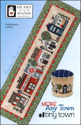 More Any Tiny Town by Heart in Hand Counted Cross Stitch Pattern