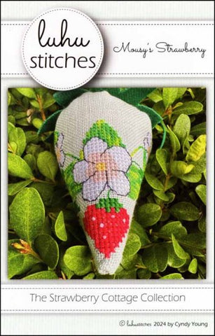 Mousy's Strawberry by Lulu Stitches Counted Cross Stitch Pattern
