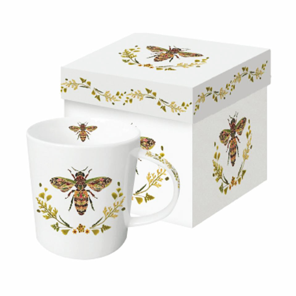 Green Bee in a Gift Box by Helen Ahpornsiri from PPD