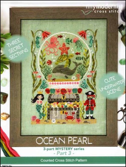 Ocean Pearl Series Part 3 By The Tiny Modernist Counted Cross Stitch Pattern