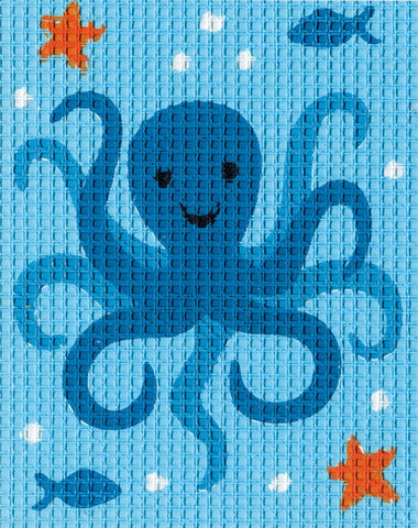 SQUID Vervaco Stamped Canvas Kit 5