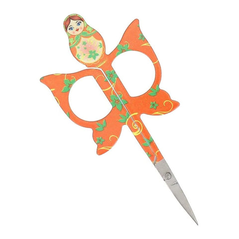 BOHIN MATRIOCHKAS EMBROIDERY SCISSORS-Orange