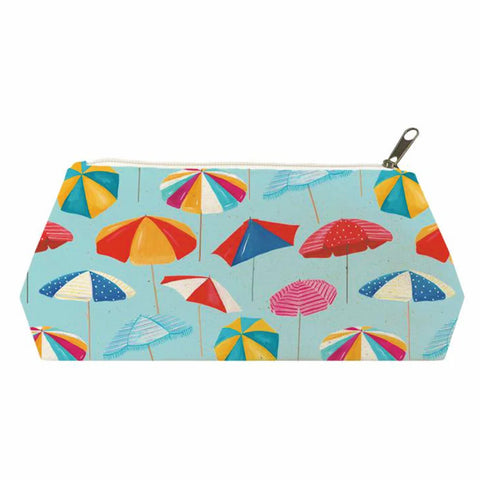 Parasols Canvas Medium Organizer Bag by Contemporary Artist Anja Riebensahm