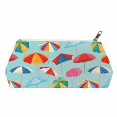Parasols Canvas Medium Organizer Bag by Contemporary Artist Anja Riebensahm