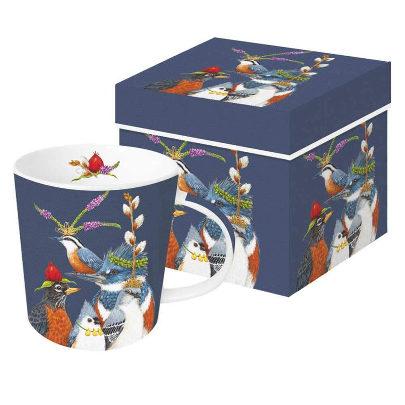 Party Friends Gift-Boxed Mug by Contemporary Artist Vicki Sawyer from PPD